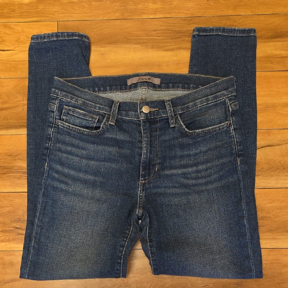 Joe's Jeans Skinny Orchid Ankle Jean Midrise Blue Size 30 Women's Denim